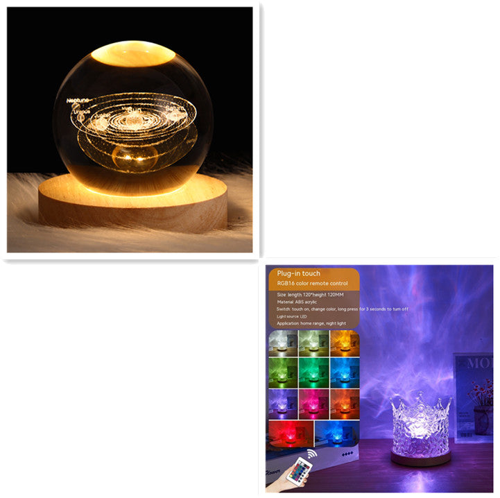 Dynamic Water Ripple Lamp