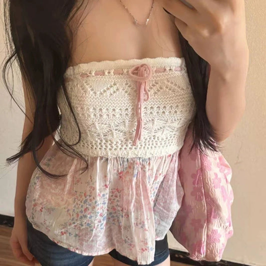 Y2k Vintage Harajuku Crop Tops