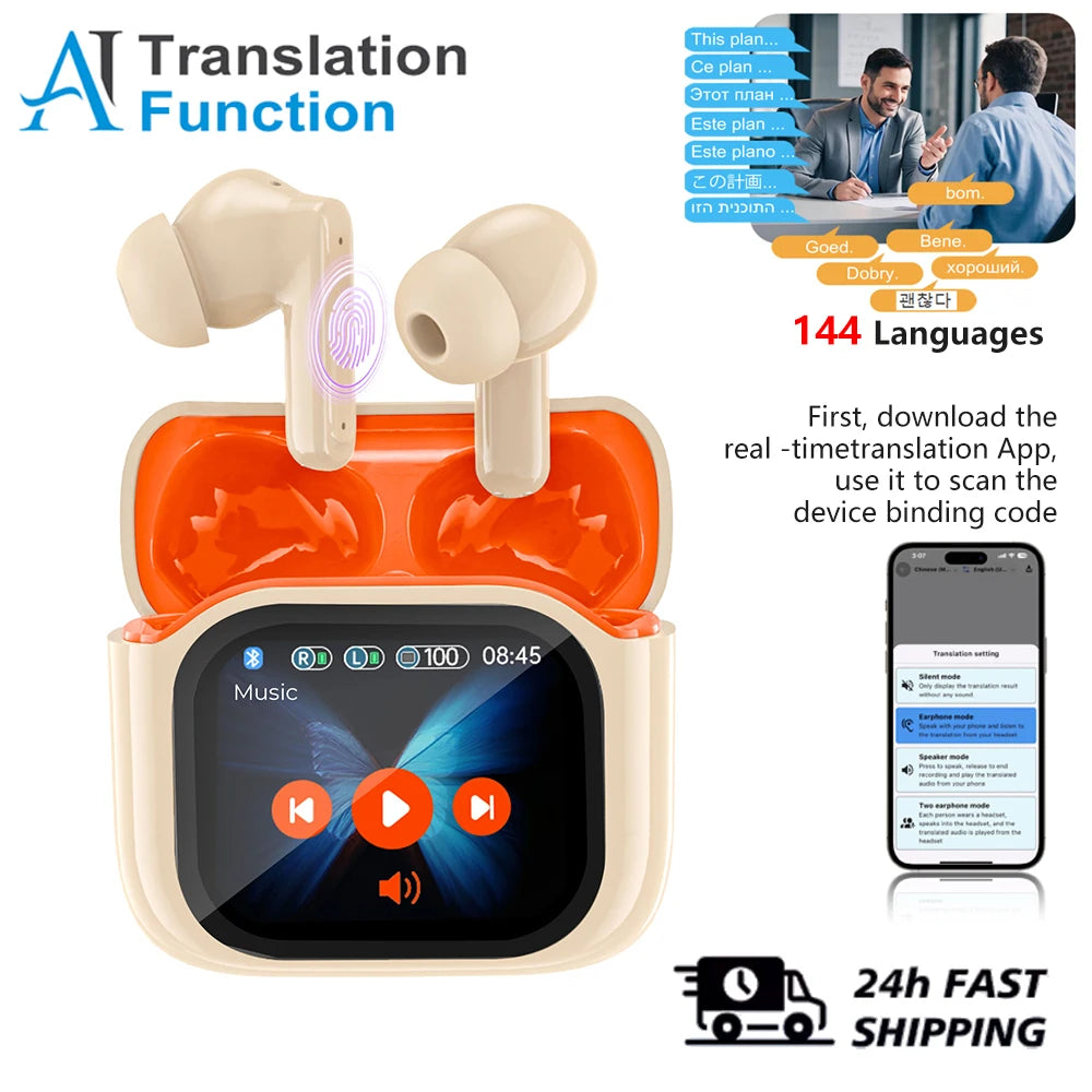 AI Translator Earbuds 🌍🎧
