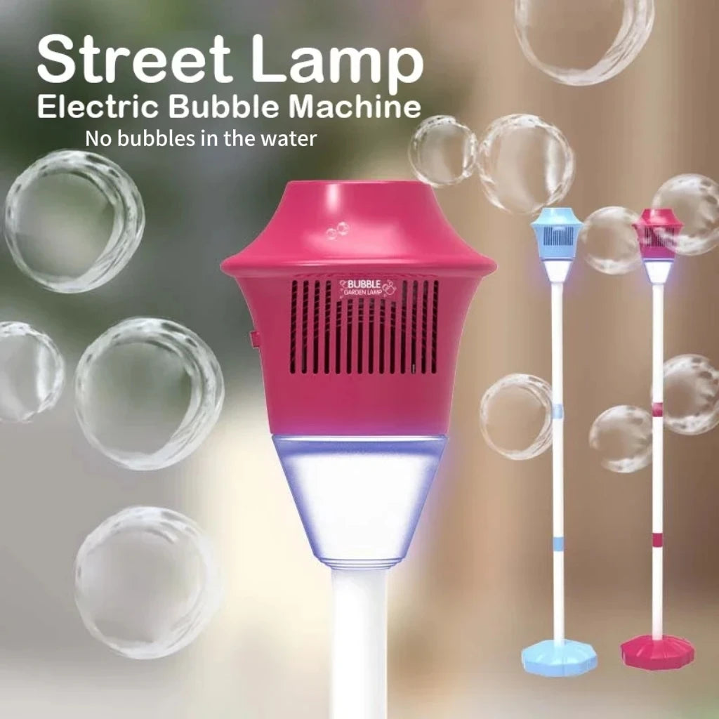 Bubble Garden Lamp 🔥✨ — Flickering Flame, Bubble Glow