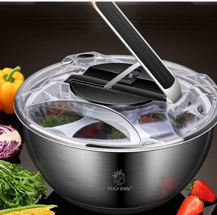 Stainless Steel 304 Press Salad Dehydrator