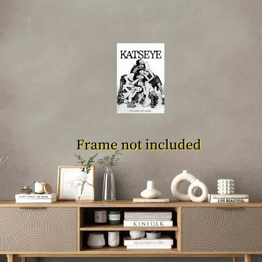1pc Katseye Global Girl Group Art Print -