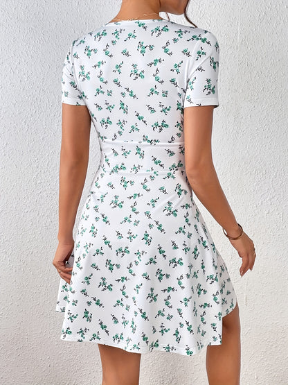 Women's Spring Floral Dress