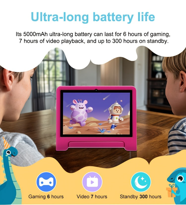 10.1 Inch Android 14 Kids Tablet