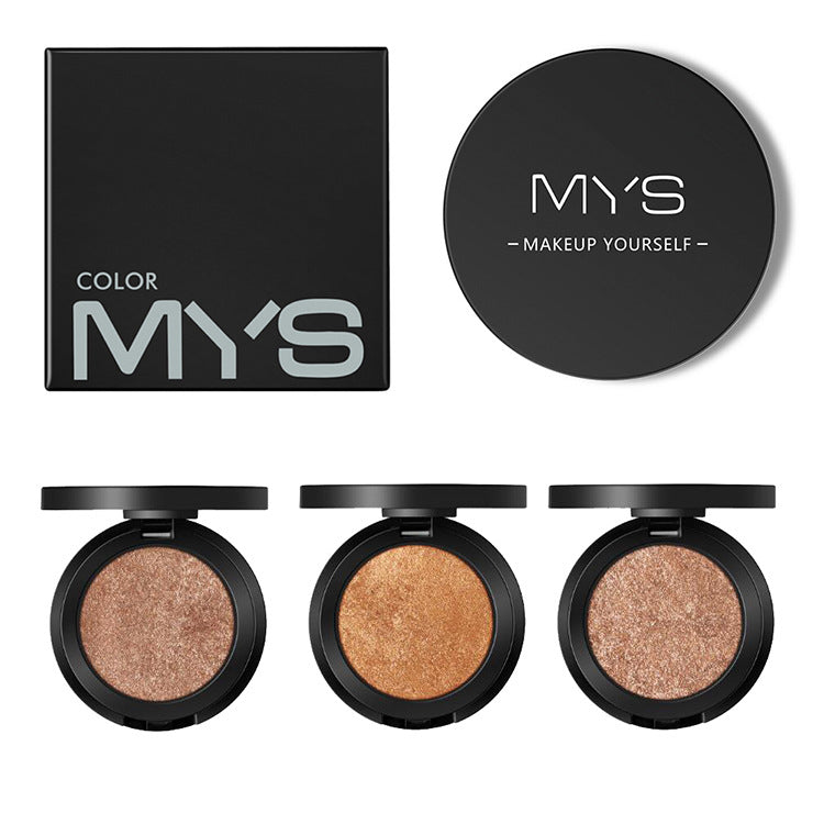 MYS 6 Color Waterproof Minerals Face Shimmer Powder
