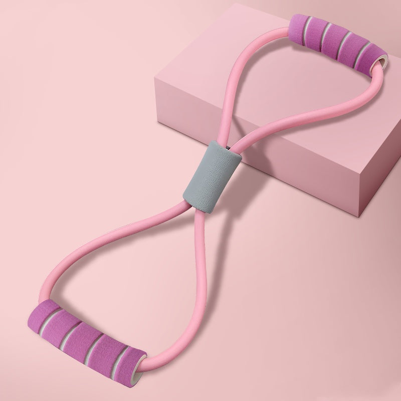 Eight-Shaped Stretch Elastic Exercise Rope
