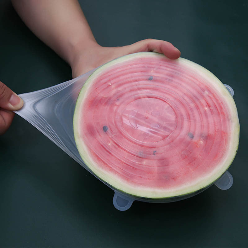 6 Reusable Durable Food Storage Covers for Bowls,