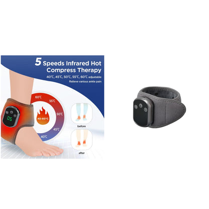 5-Speed Hot Compress Ankle Massager
