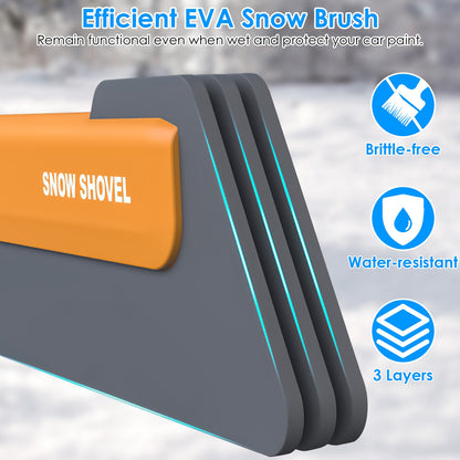 3 In 1 Windshield Ice Scraper with Lights