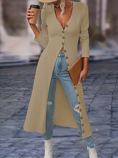 Minimalist Elegant Long Cardigan