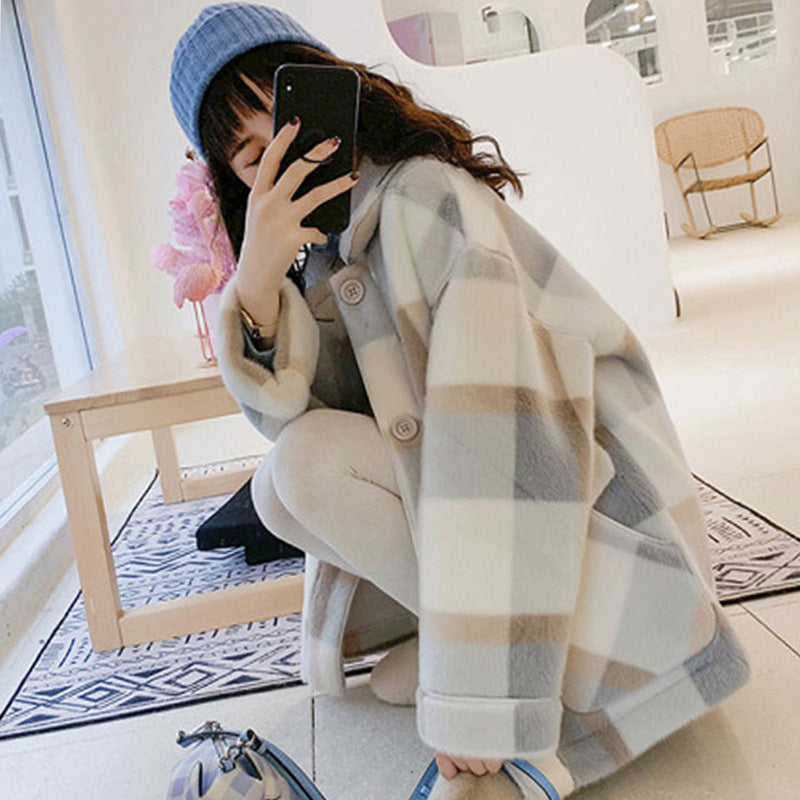 Lamb Wool-Blend Tailored Topcoat