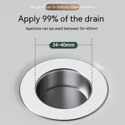 Pop-Up Sink Drains Filter