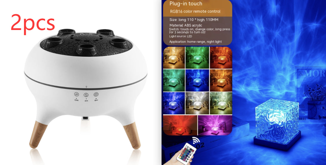 Dynamic Water Ripple Lamp