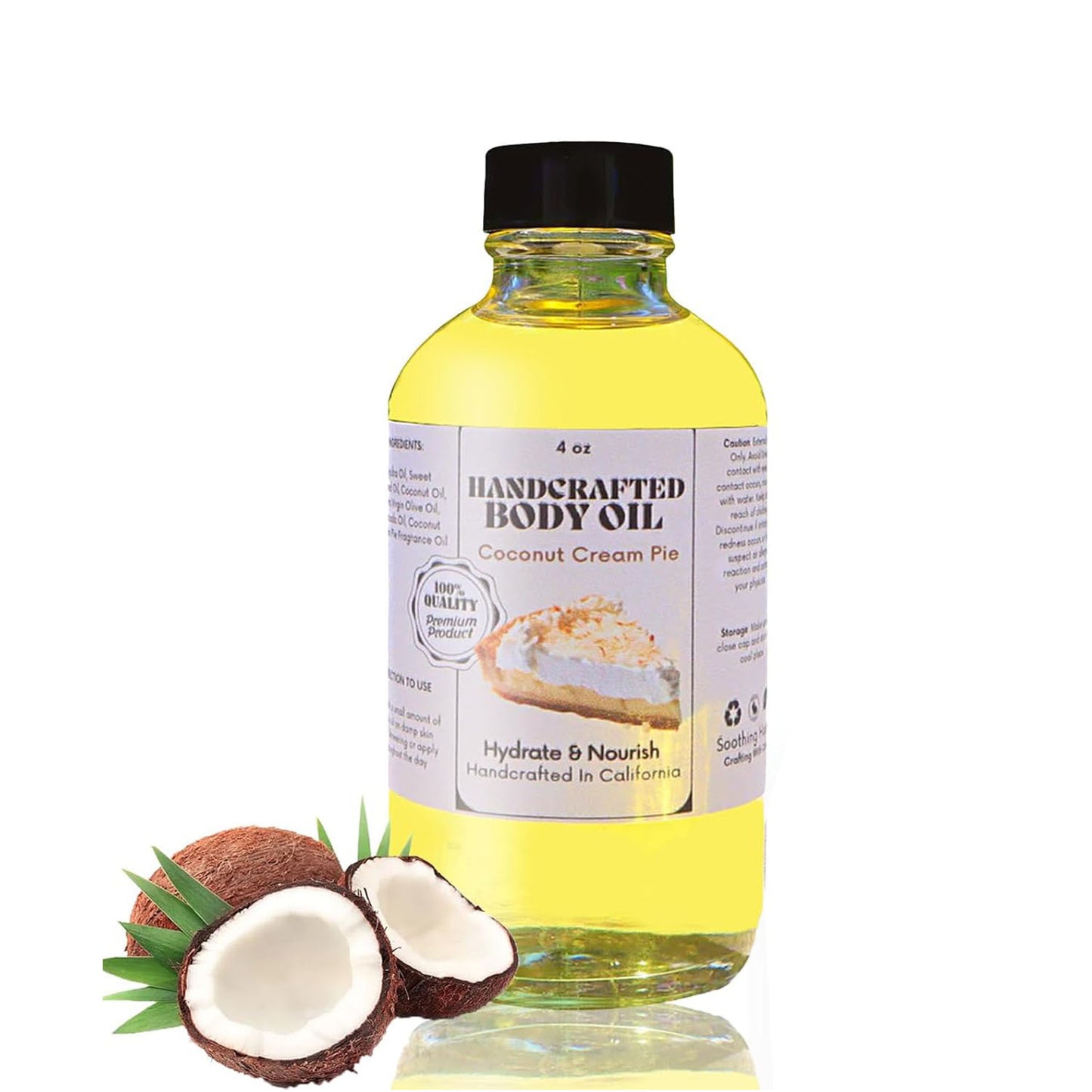 Handcrafted Scented Body Oil
