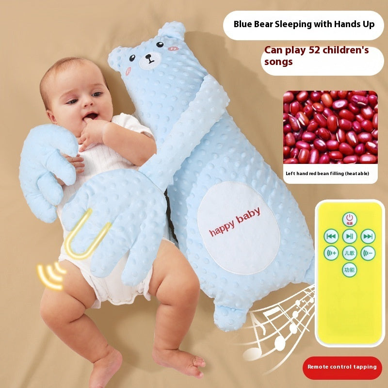 Infant Exhaust Pillow with Comforting Hand