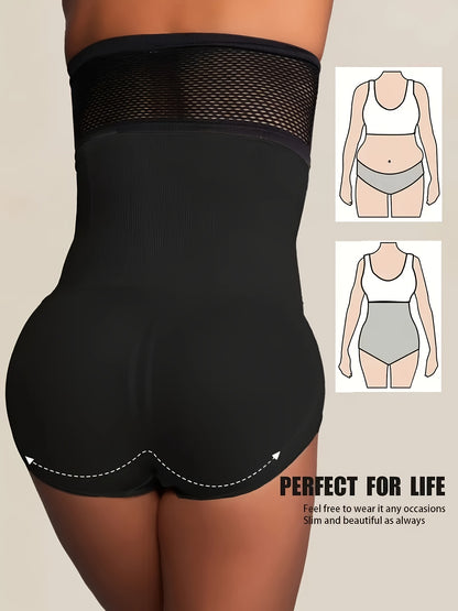 High-Waist Tummy Control Shapewear Panties for Women