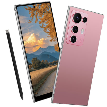 S25 Ultra 2025 Android 14 smartphone with Smart Unlocking w/protective case