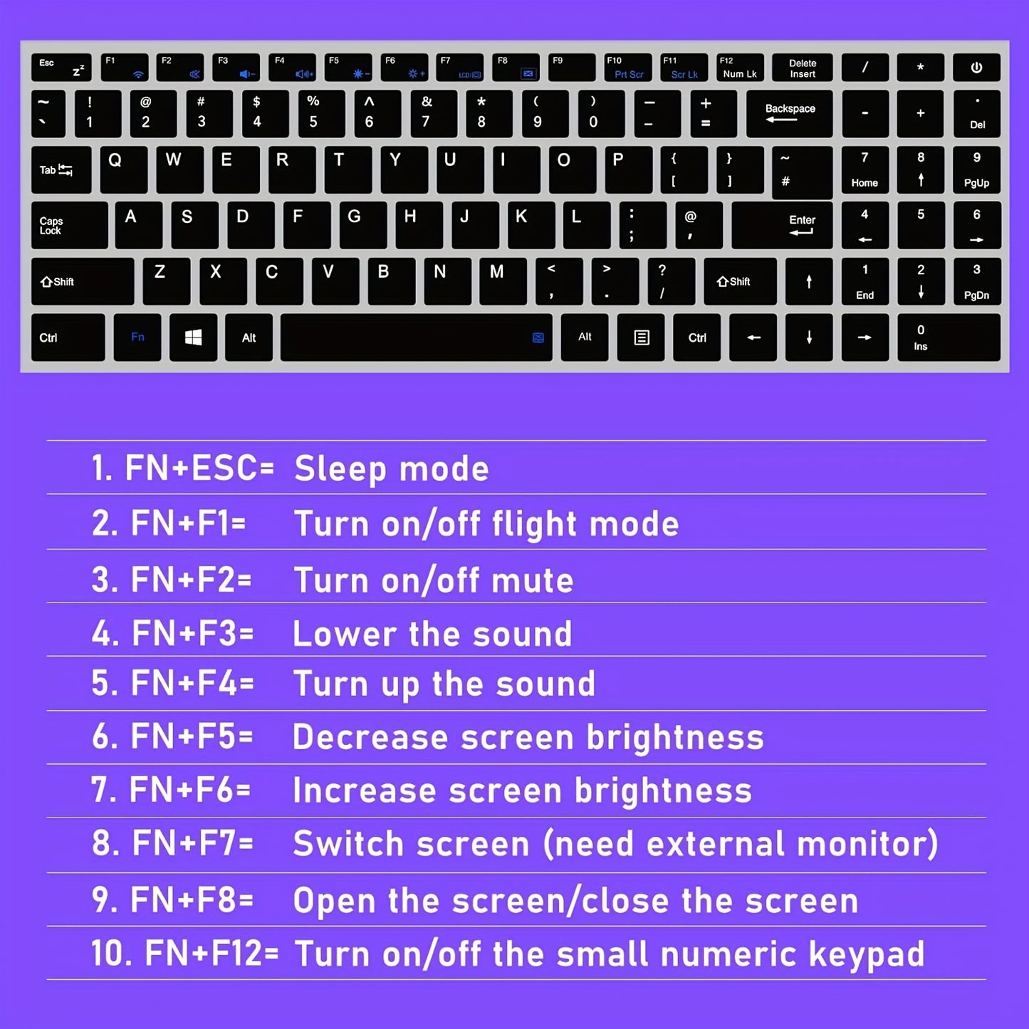 15.6'' Laptop Computer, N4000 Processor Laptops