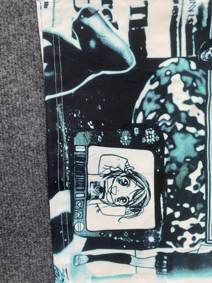 Retro Y2K-Inspired Anime Graphic Tank Top