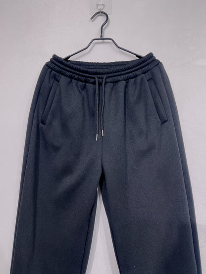 Women's Y2K High-Waisted Wide-Leg Gray Polyester Sweatpants