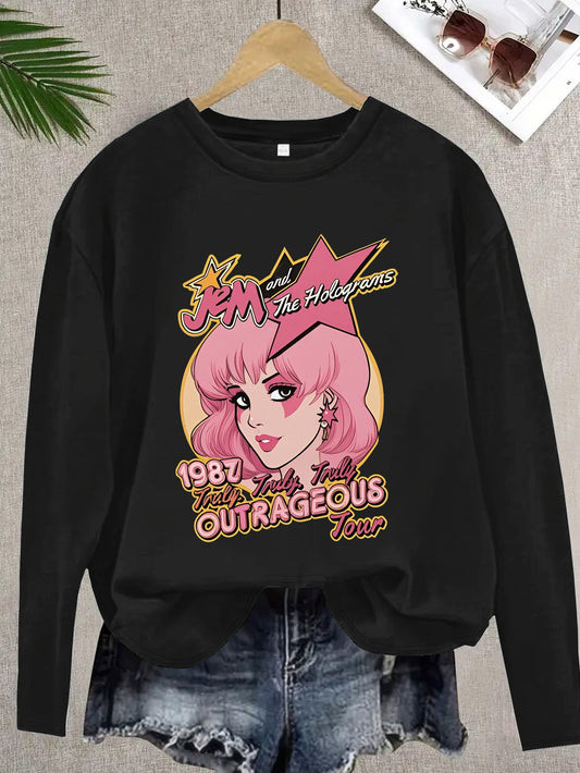 Jem and the Holograms 1987 Tour T-Shirt