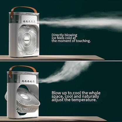 4-in-1 Multifunctional USB Electric Water Spray Mist Air Cooler