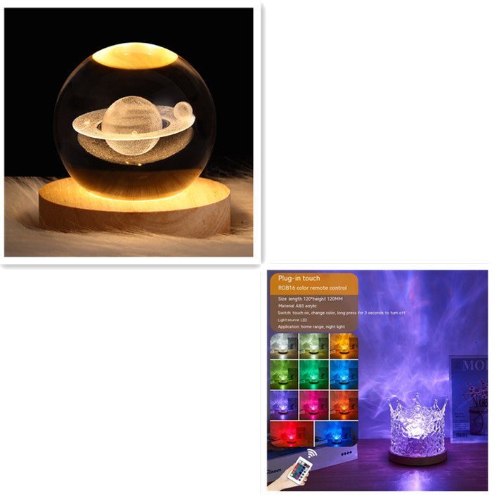 Dynamic Water Ripple Lamp