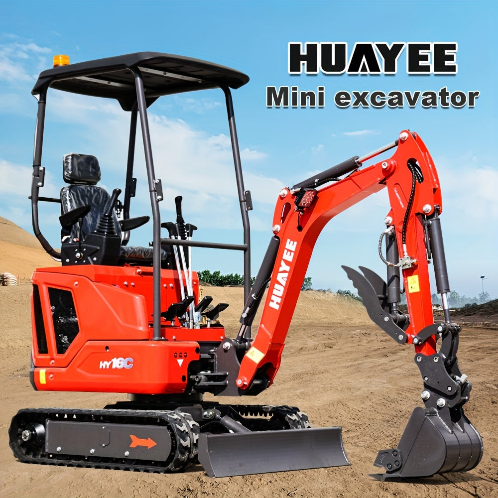 1.6 Ton Crawler Excavator for Construction, Garden And Farm