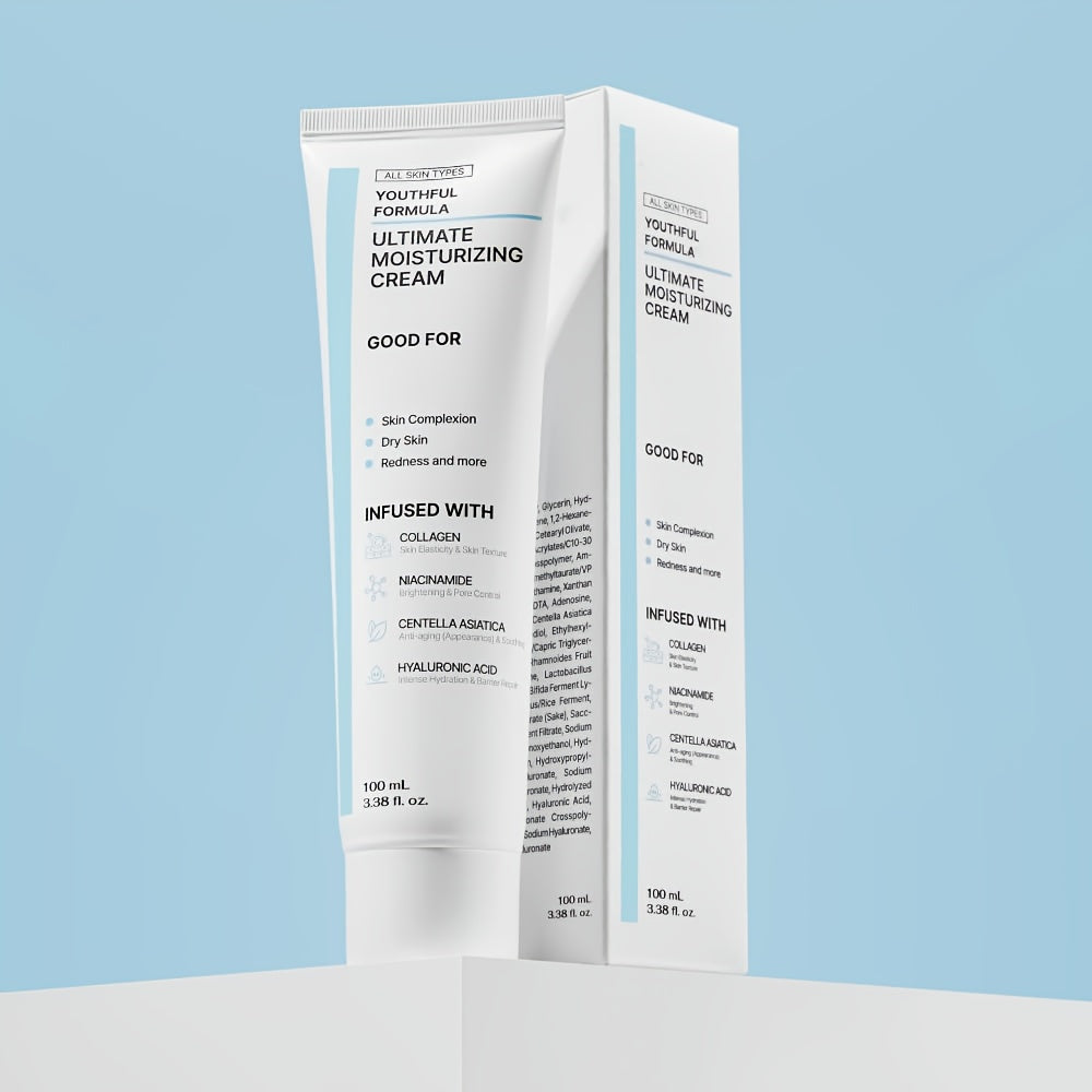 1 Tube Youthful Moisturizer Cream with Centella Asiatica