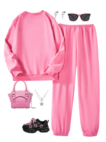 Girls' Tracksuit Set