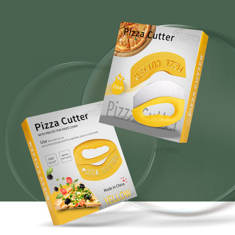 Stainless Steel Pizza Cutter With Protective