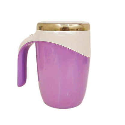 12.85 oz Stainless Steel Self-Stirring Coffee Mug