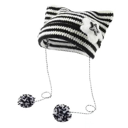 Sweet and Cute Thermal Knitted Cap