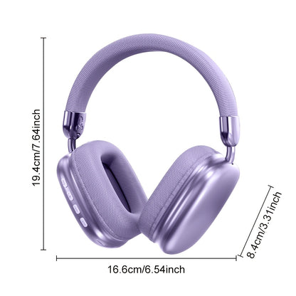 Wireless Gaming & Stereo Headphones with Microphone