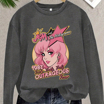 Jem and the Holograms 1987 Tour T-Shirt