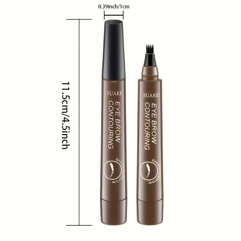 1pc Microblading Eyebrow Pencil with a Micro-Fork Tip Applicator