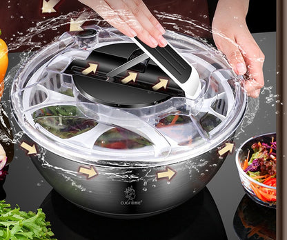 Stainless Steel 304 Press Salad Dehydrator