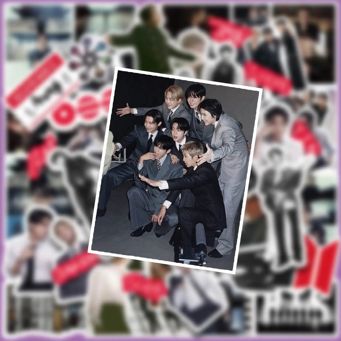 60 Pcs BTS Arirang Stickers