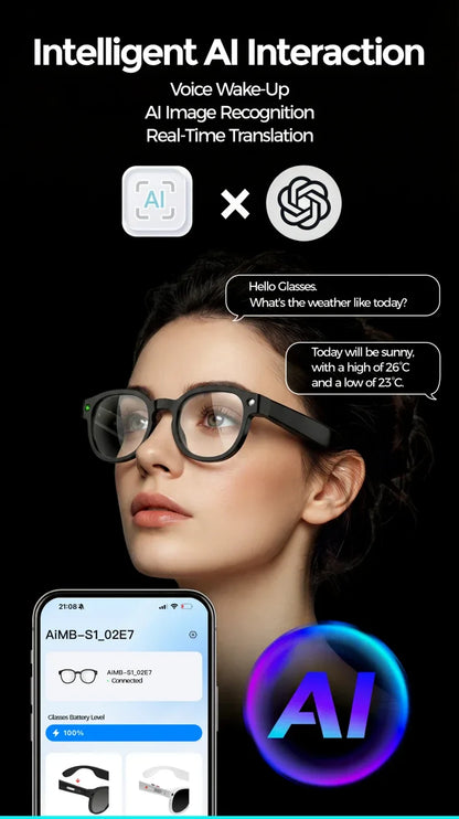 2026 New Smart AI Glasses
