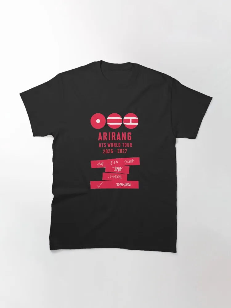 BTS World Tour April 2026 Shirt