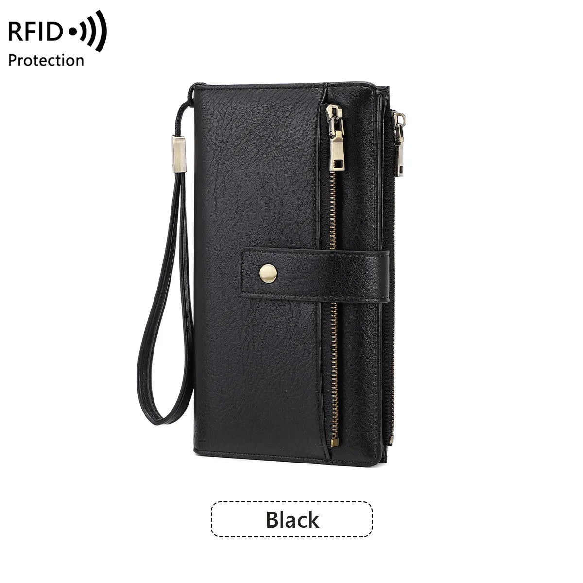 Long Wallet 💖 — RFID Protection, Elegant Style