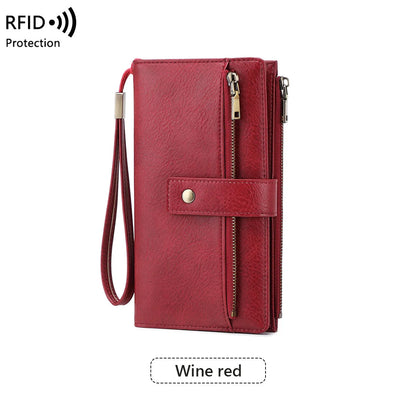 Long Wallet 💖 — RFID Protection, Elegant Style