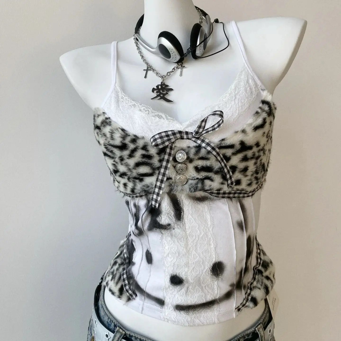Vintage's Halter Lace Blouse