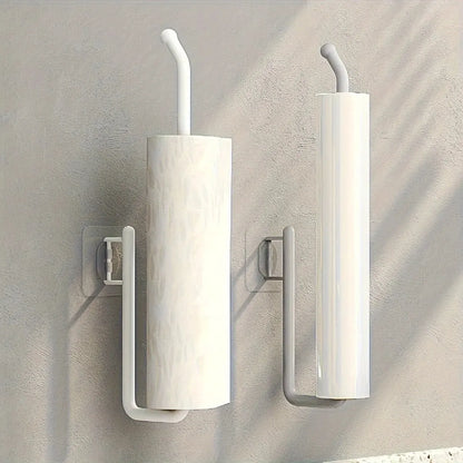 Punch-free Kitchen Paper Towel Rack T