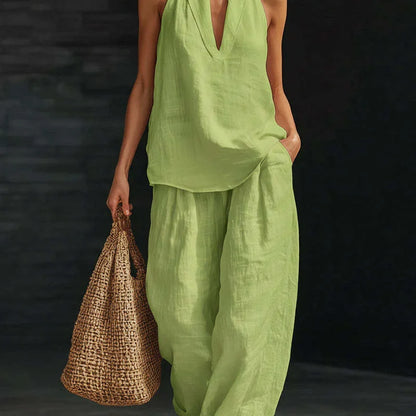 BreezeBoho™ Linen Set 🌴💃 — Light, Flowy & Vacation Ready