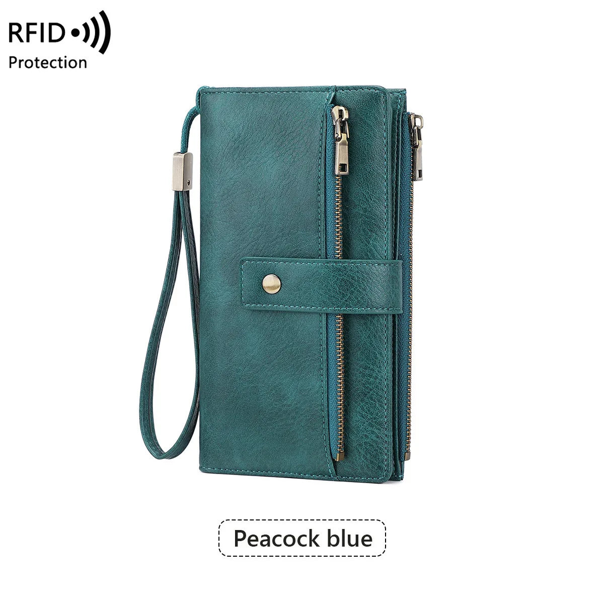 Long Wallet 💖 — RFID Protection, Elegant Style