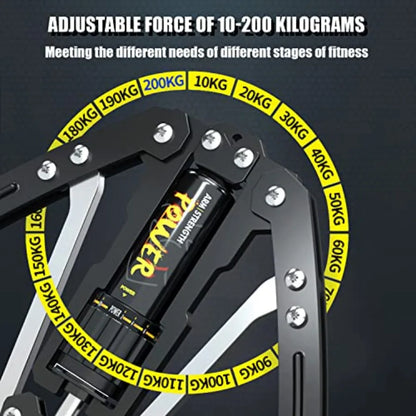 PowerTwist™ Hydraulic Trainer 💪 — Adjustable Full-Body Strength