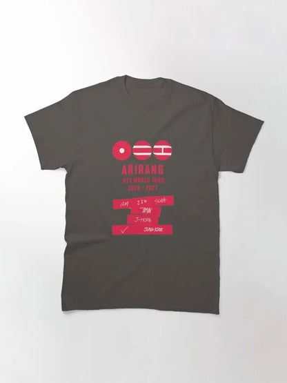 BTS World Tour April 2026 Shirt