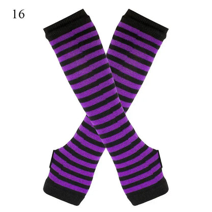 Y2K Fashion Women's Knitted Fingerless Arm Warmers