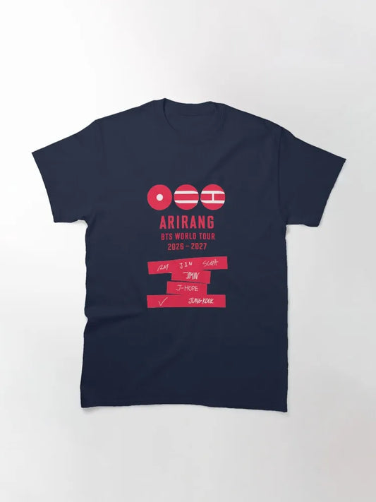 BTS World Tour April 2026 Shirt